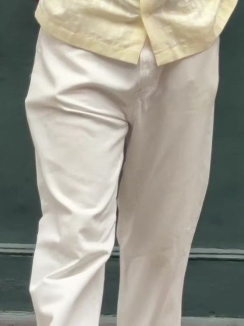 White trousers